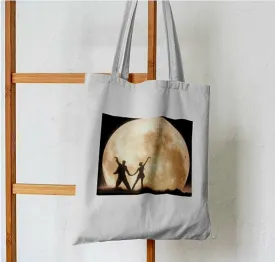 Dancing under the Moon Abstract Tote Bag