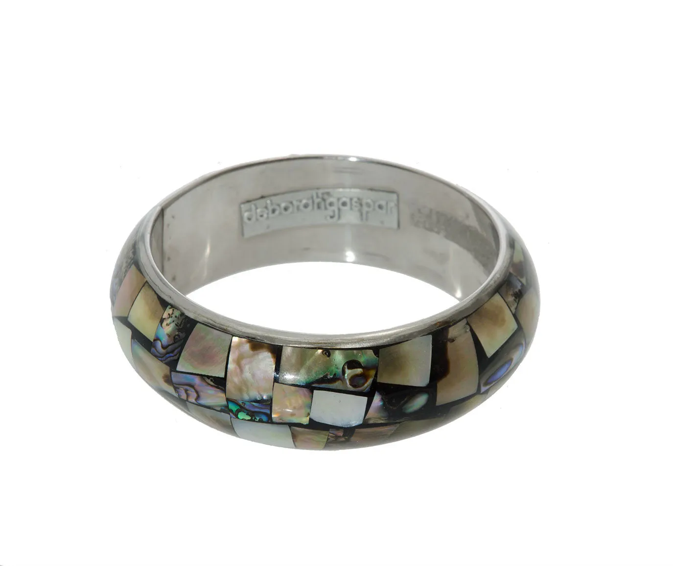 Deborah Gaspar Abalone Mix Bangle