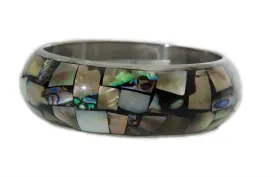 Deborah Gaspar Abalone Mix Bangle