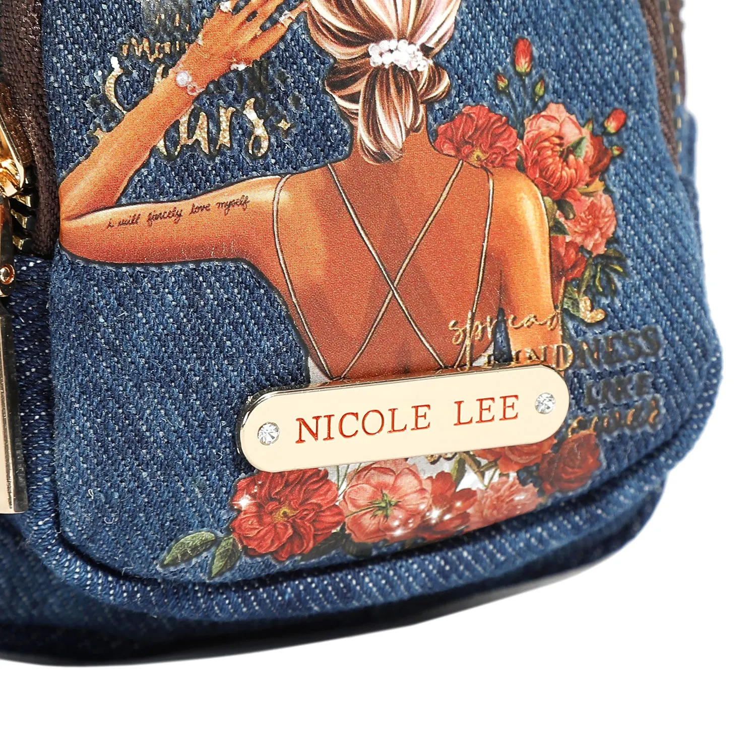 DENIM BACKPACK COIN PURSE