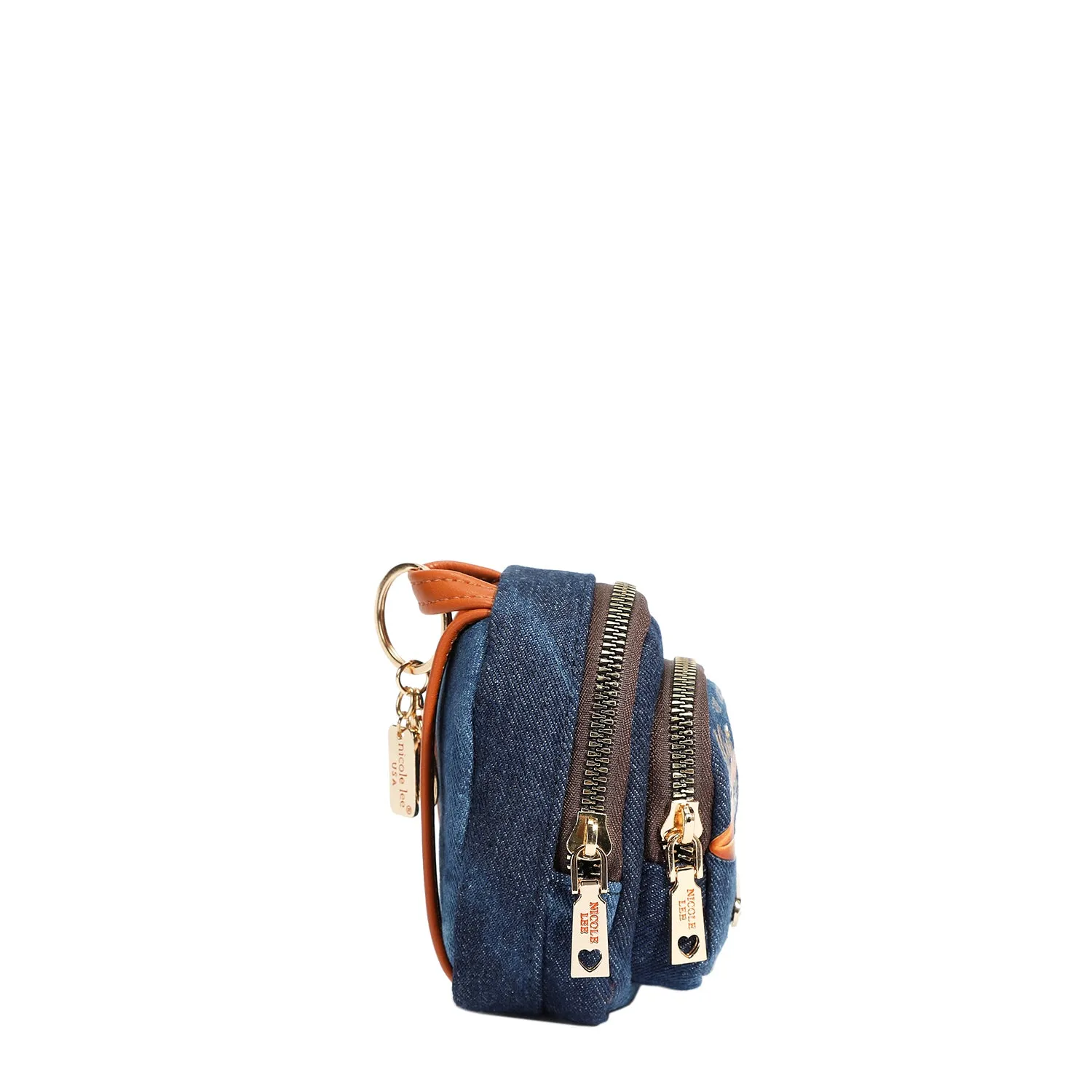 DENIM BACKPACK COIN PURSE