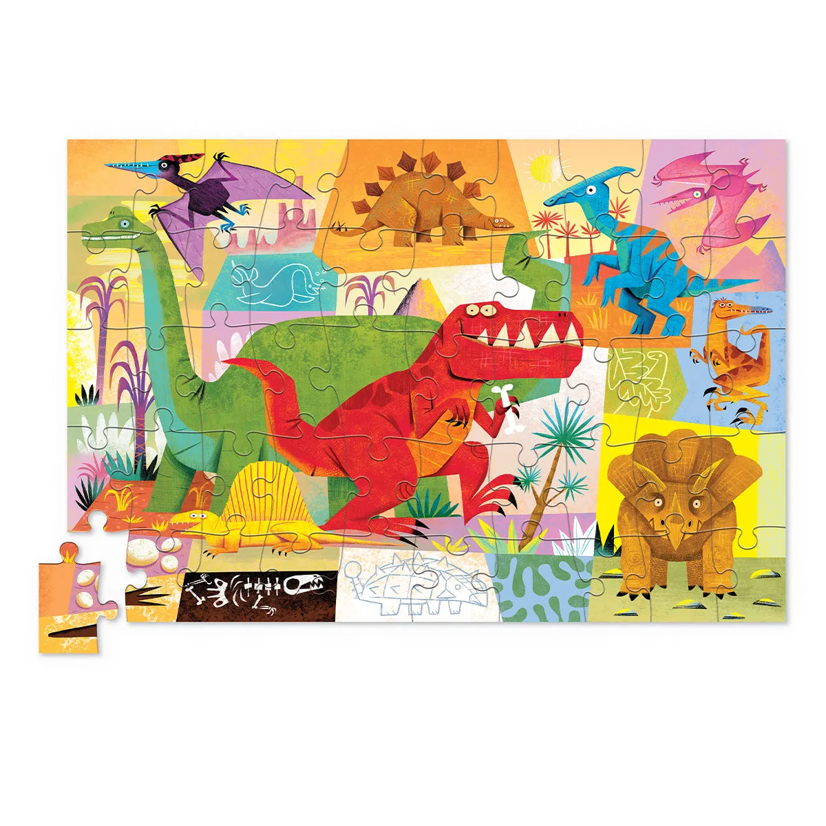 Dino World 50 Piece Puzzle