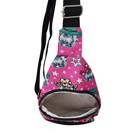 Disco Cowgirl NGIL Large Sling Backpack