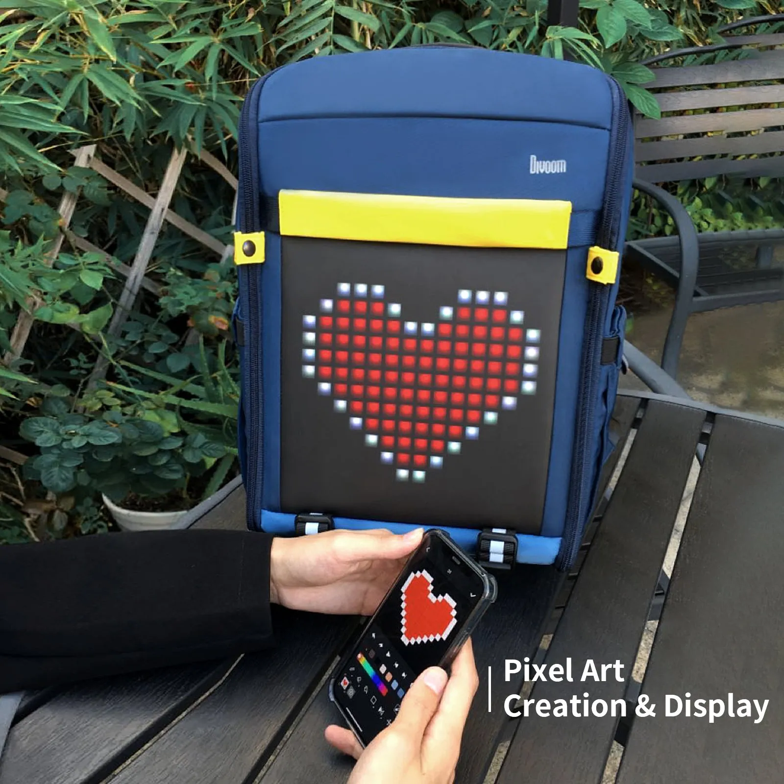 Divoom Backpack-S Pixel Art LED Backpack