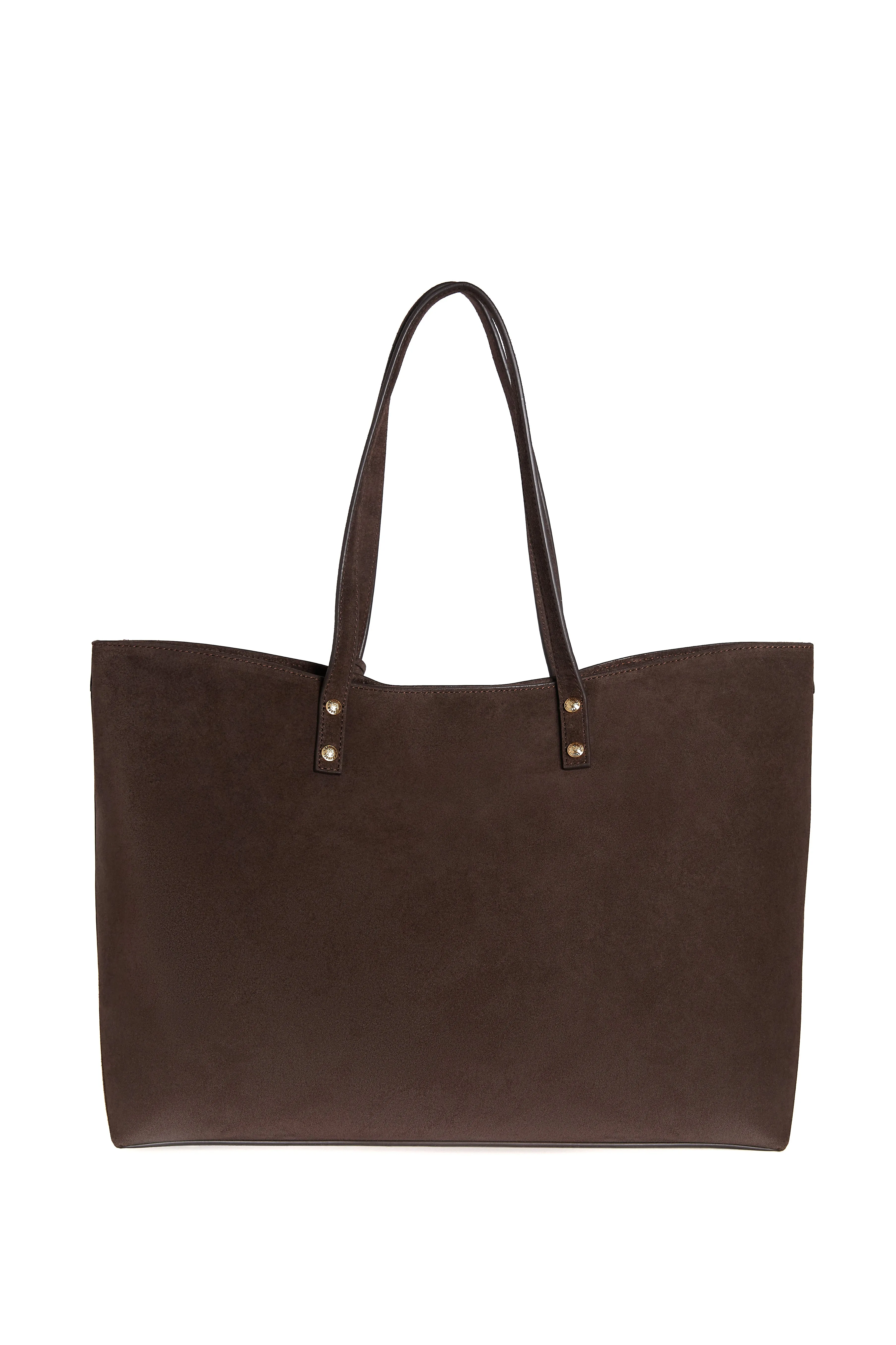 Dumbarton Tote (Chocolate Suede)