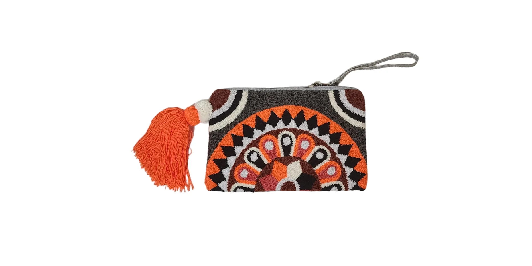 Ellie Handmade Wayuu Punch-needle Clutch