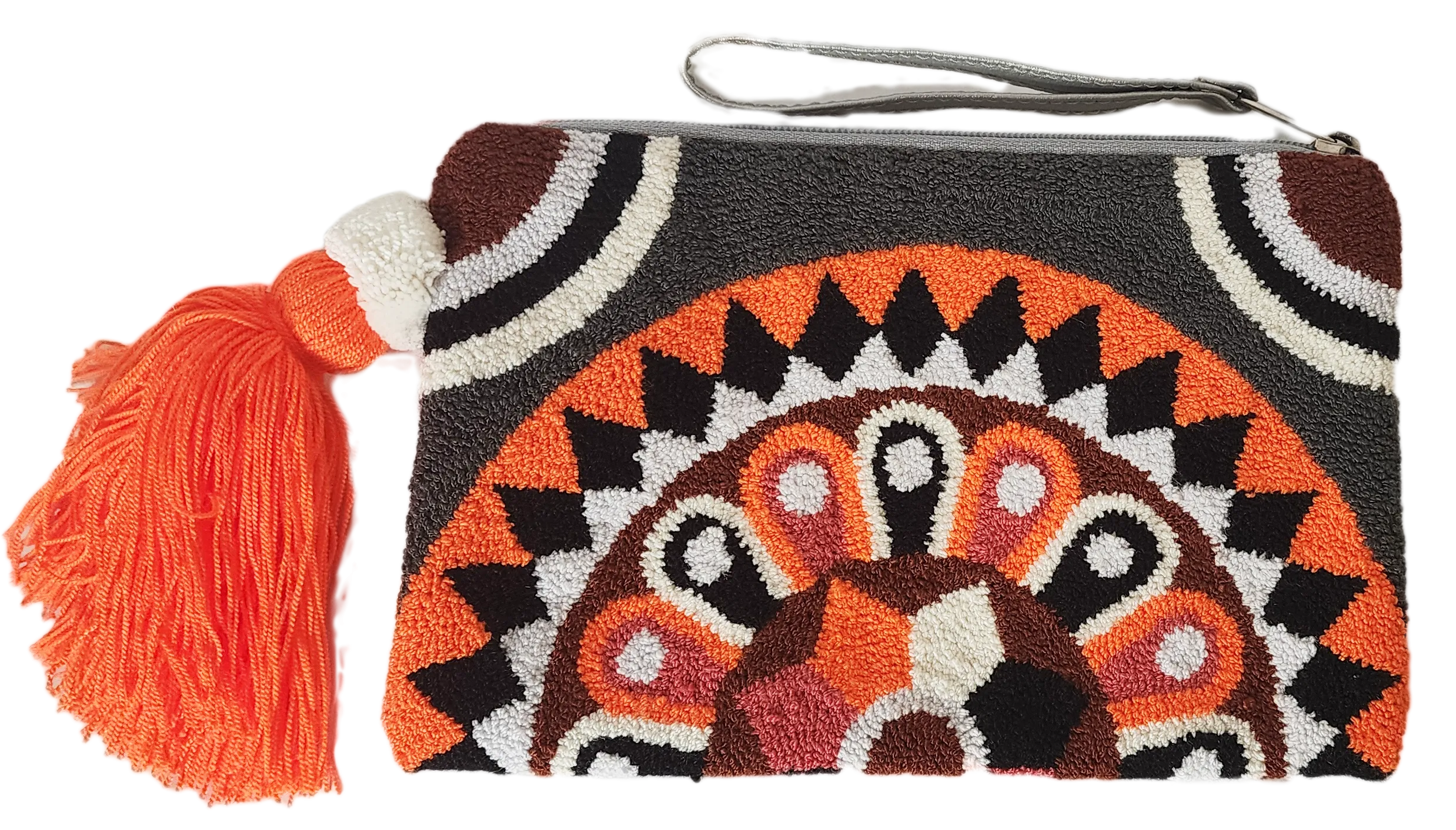 Ellie Handmade Wayuu Punch-needle Clutch