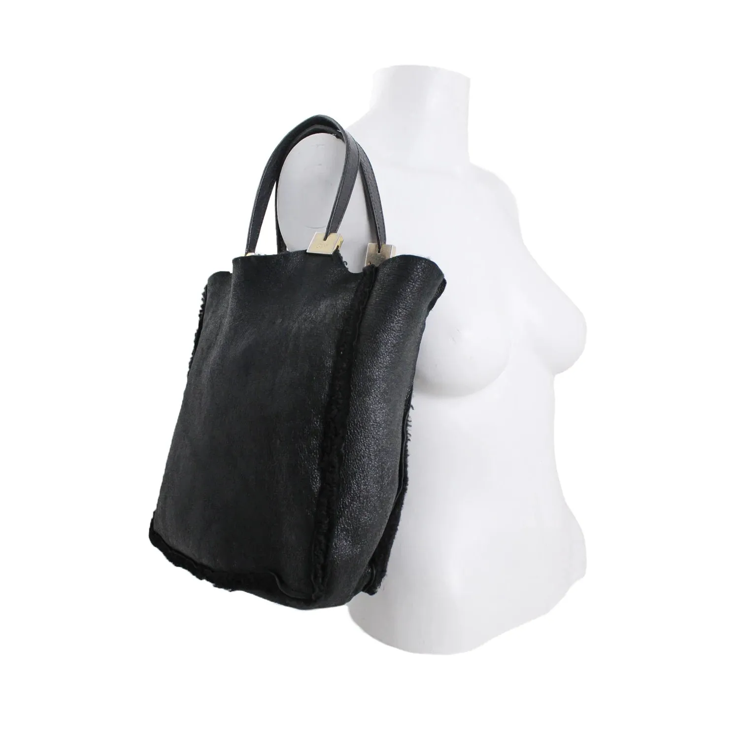 Emanuel Ungaro Black Handbag