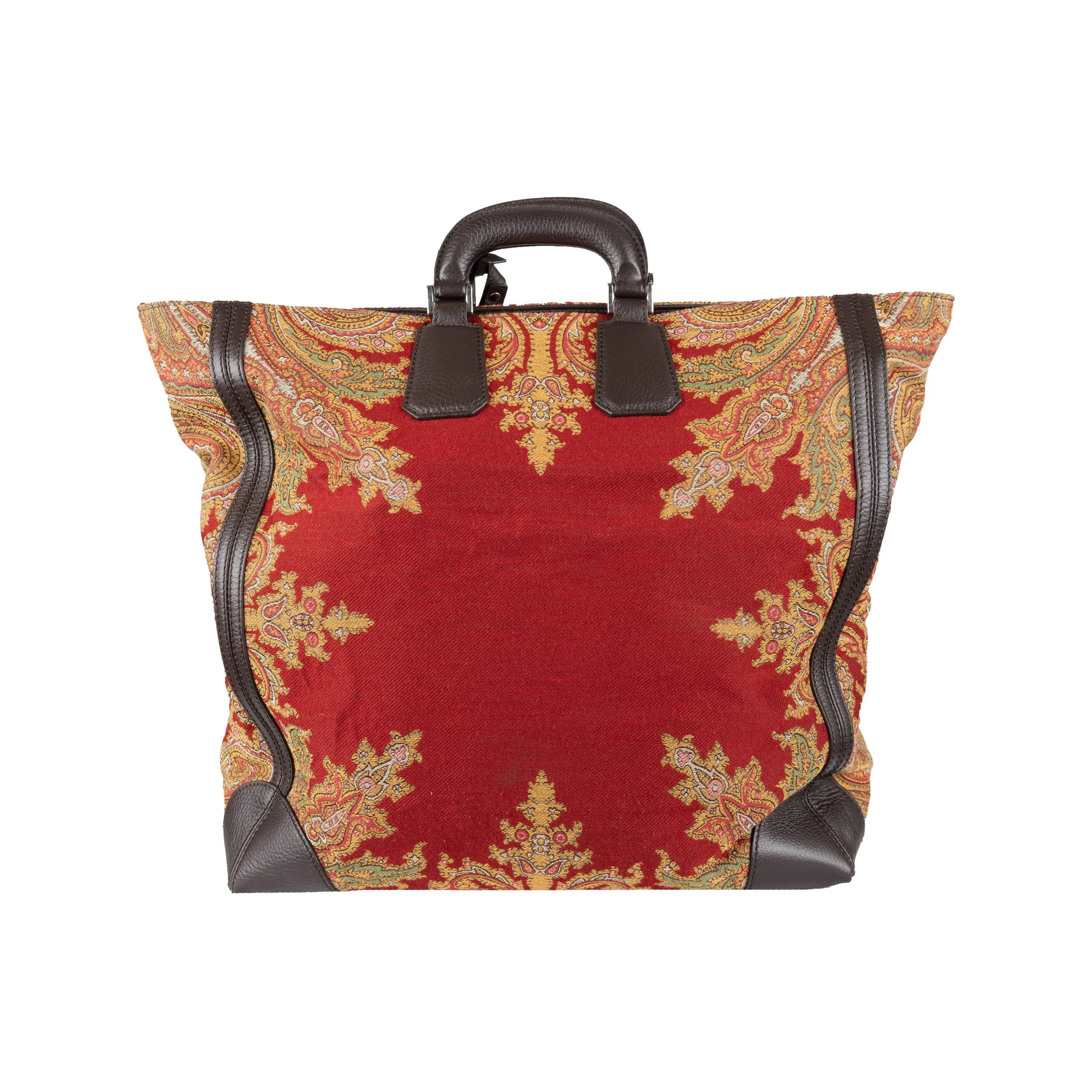 Etro Paisley Print Canvas Tote Bag - '10s