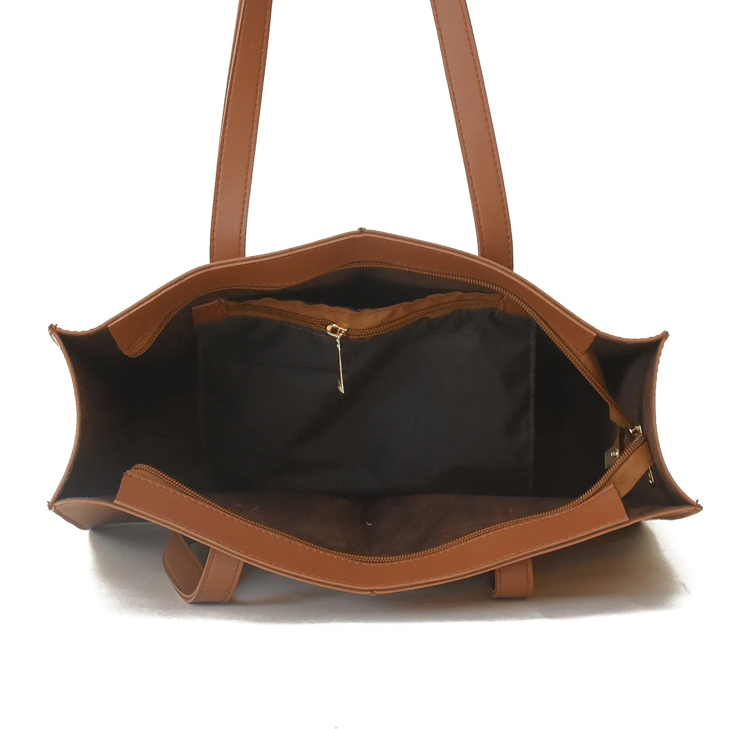 Everyday tote shoulder bag black