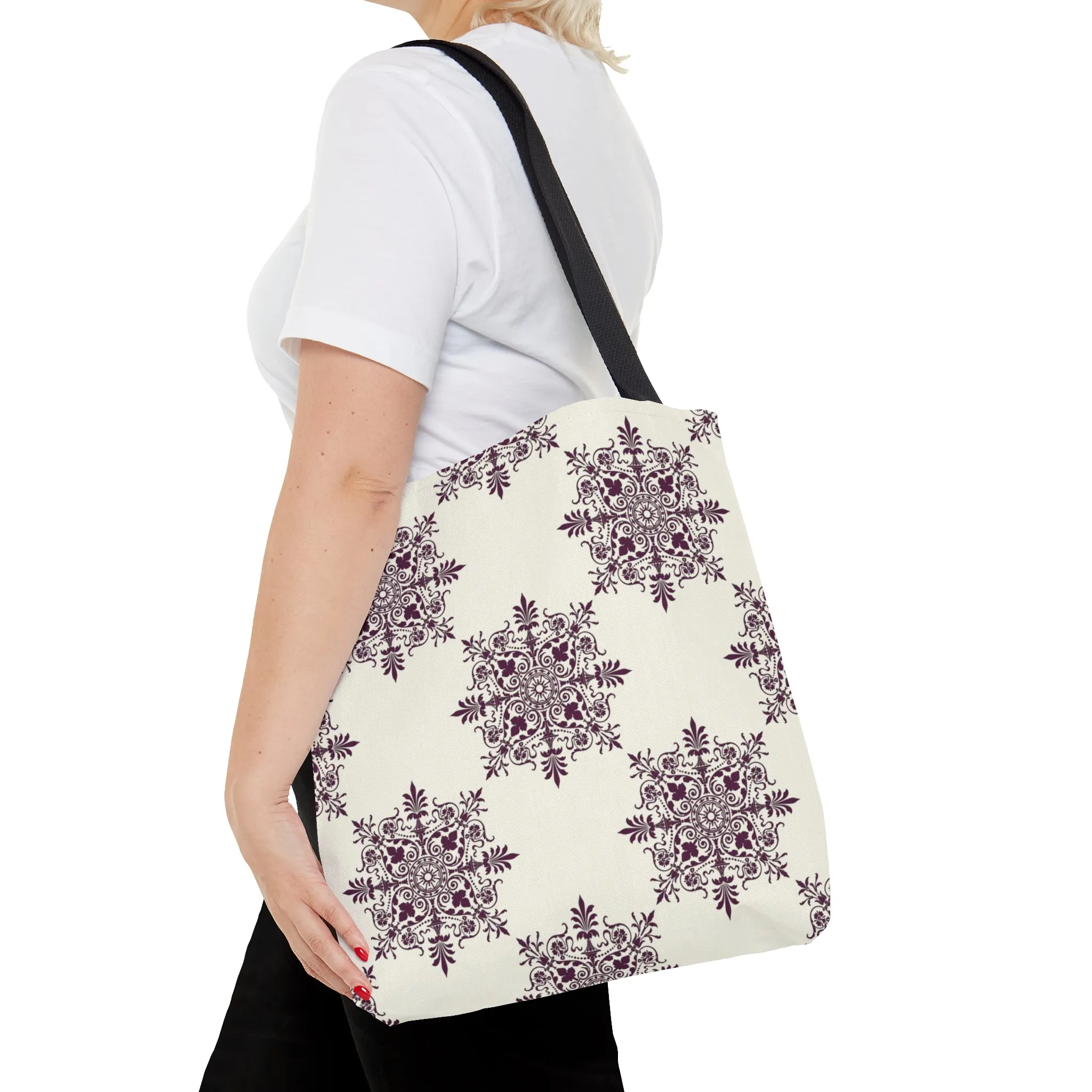 Fancy Snowflakes Tote Bag