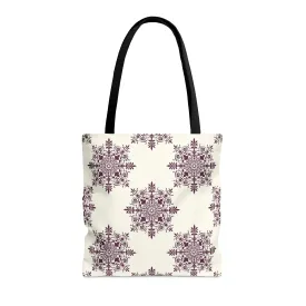 Fancy Snowflakes Tote Bag