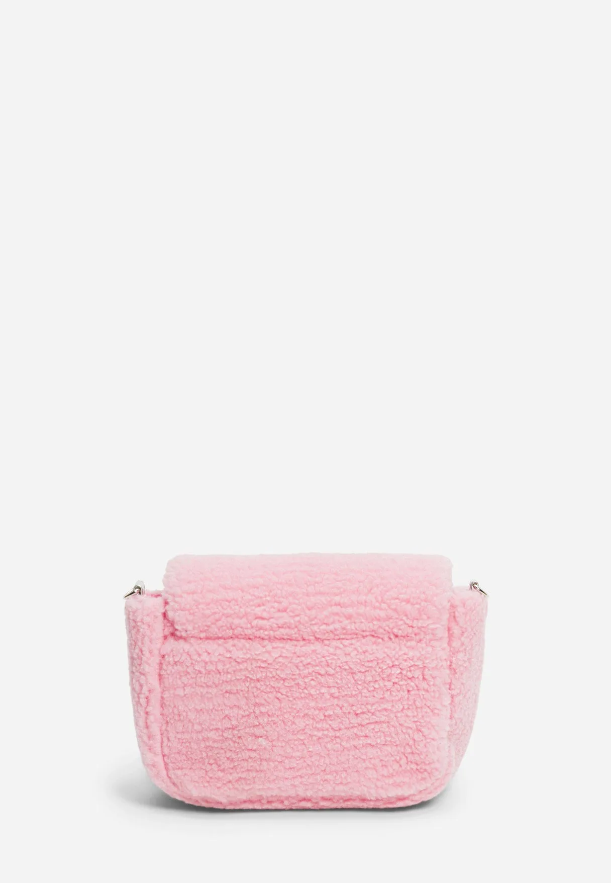 Faux Sherpa Crossbody Bag