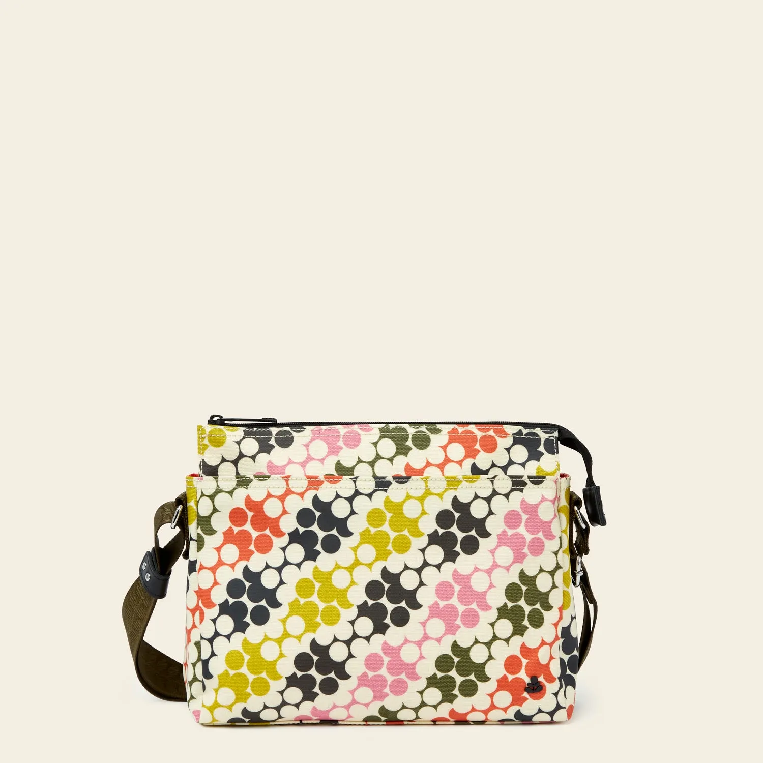 Fielder Crossbody - Puzzle Flower Multi