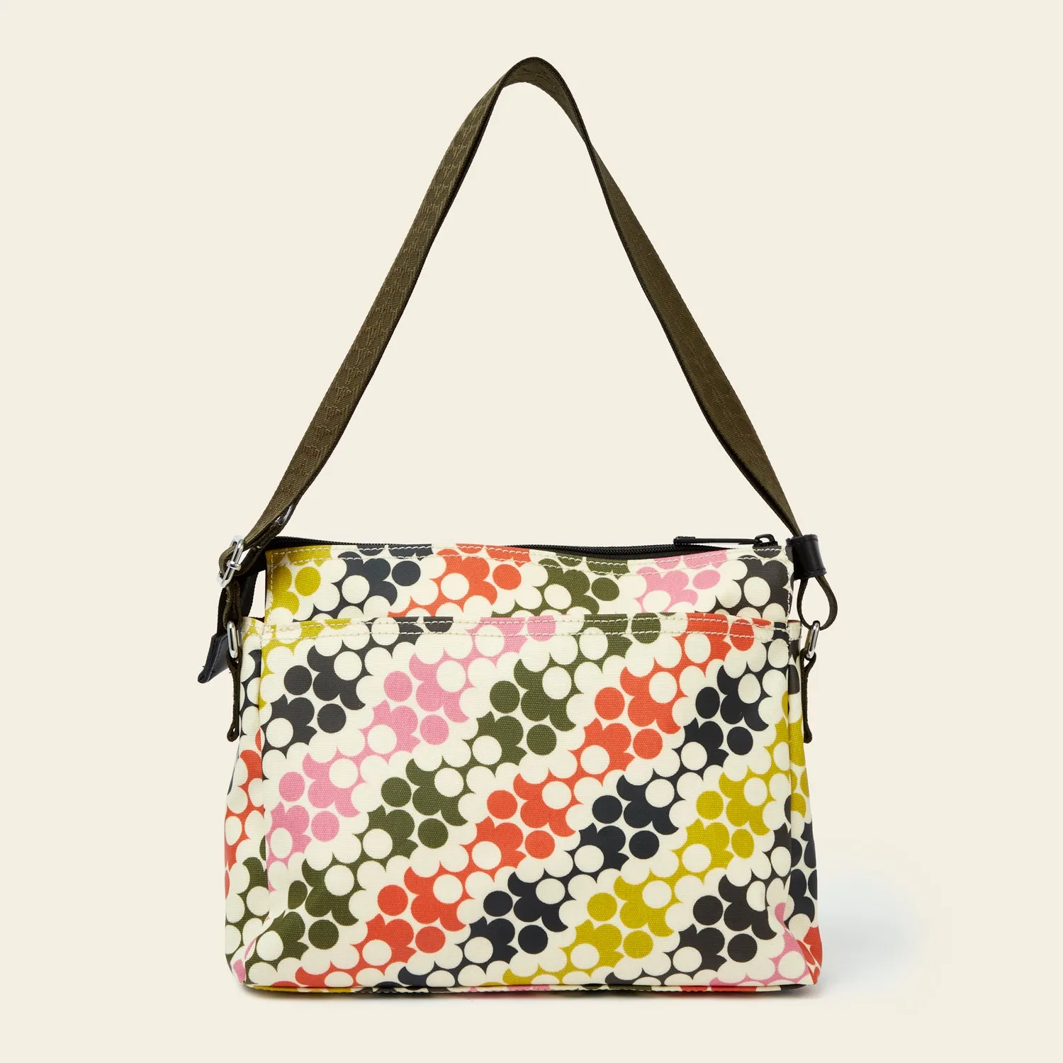 Fielder Crossbody - Puzzle Flower Multi