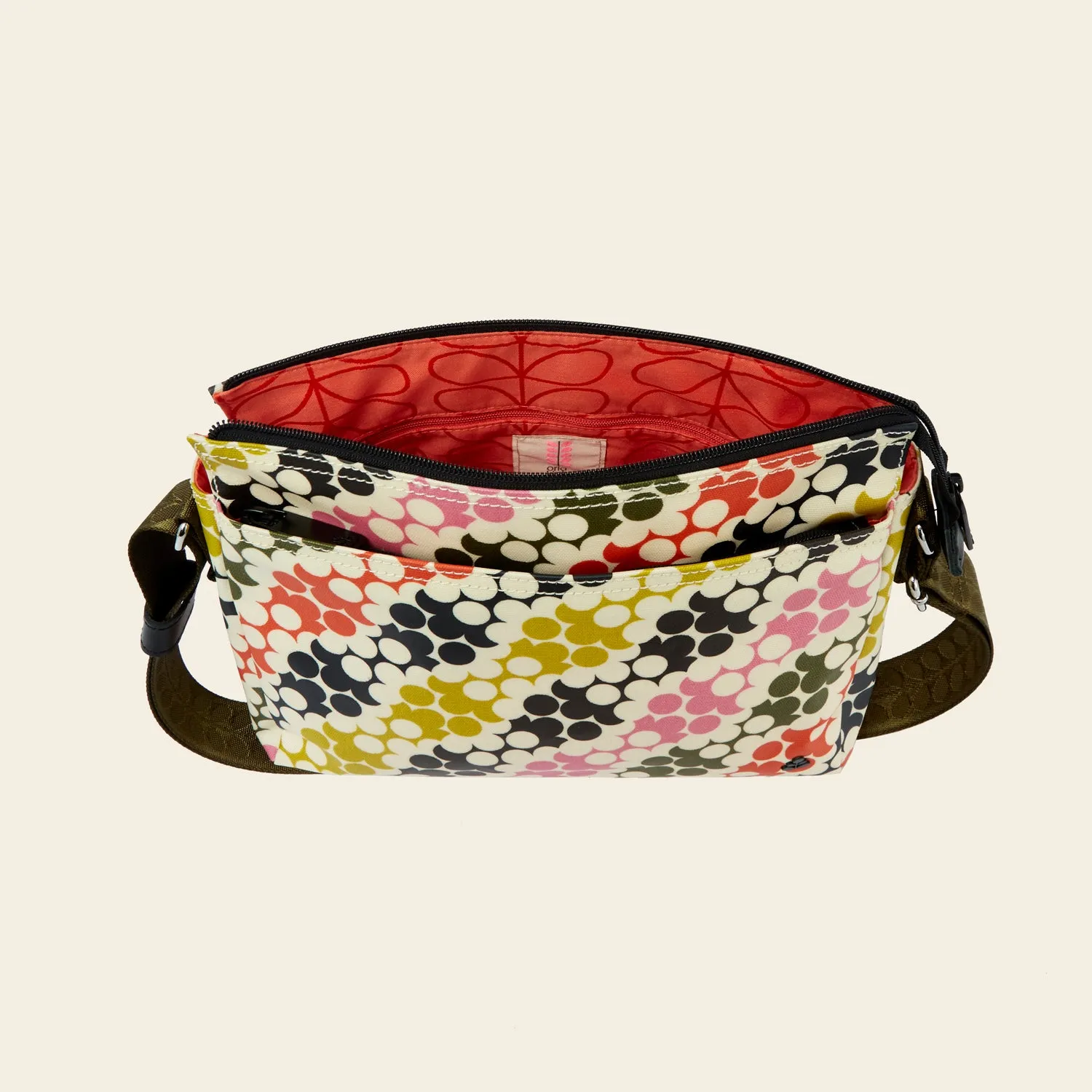 Fielder Crossbody - Puzzle Flower Multi