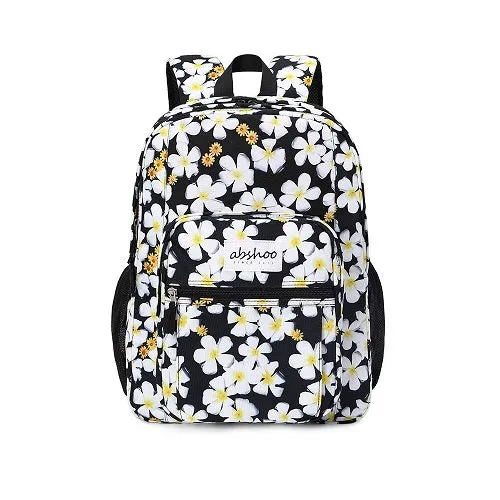 Floral Daisy School Bag Backpack