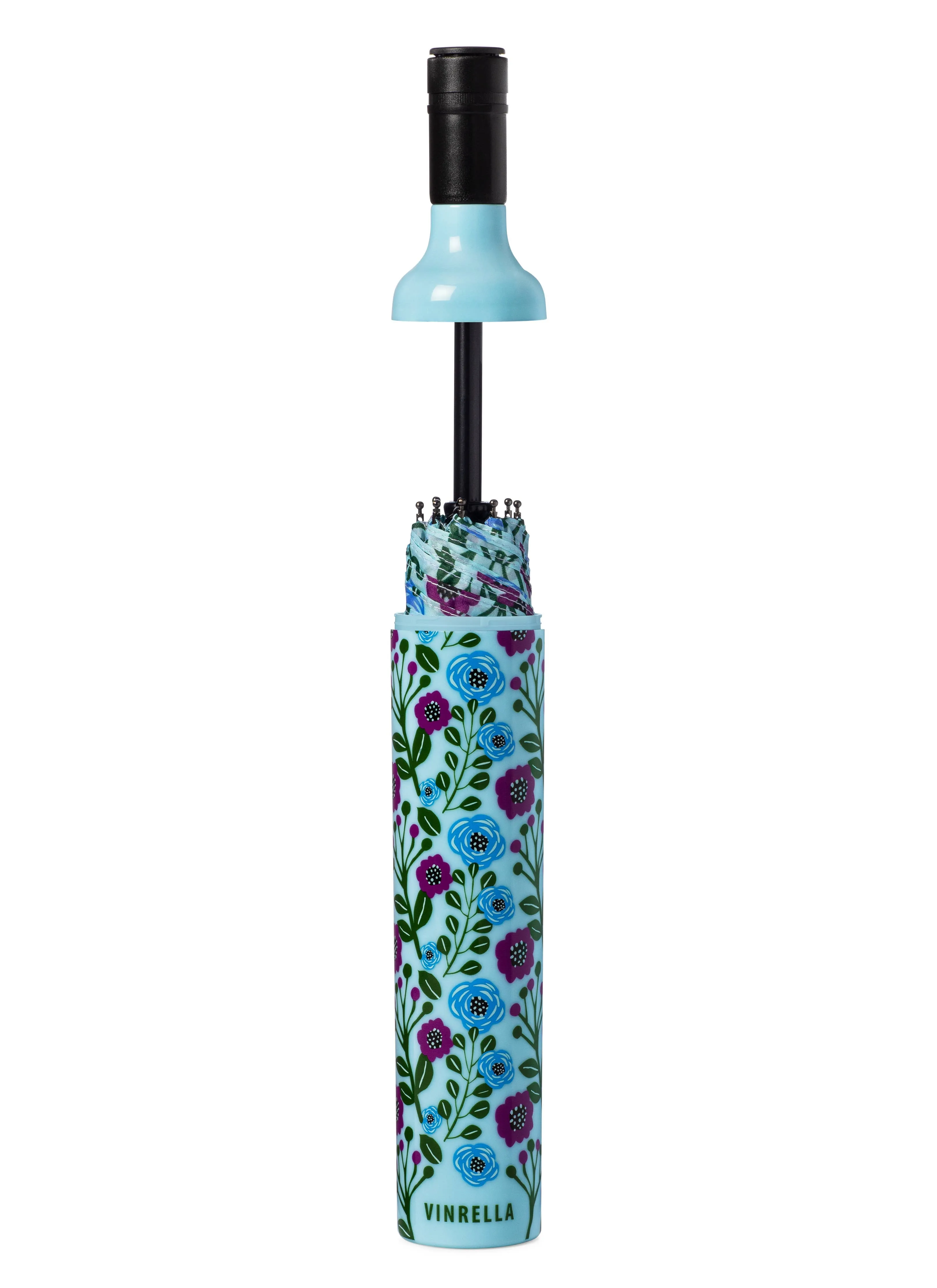 Floral Fantasy Bottle Umbrella