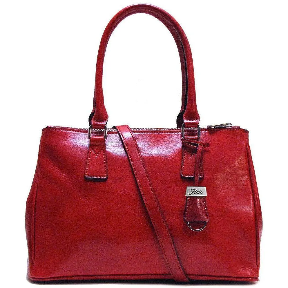 Floto Leather Roma Satchel Bag