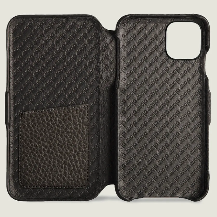 Folio iPhone 11 Pro Max leather case