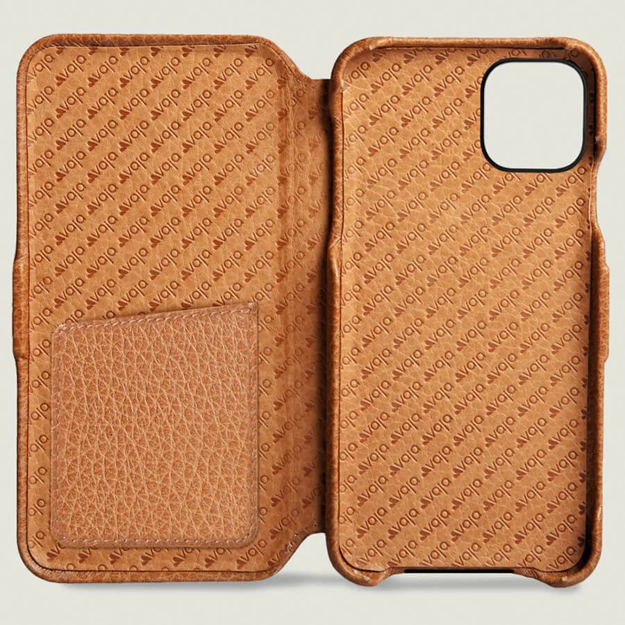 Folio iPhone 11 Pro Max leather case