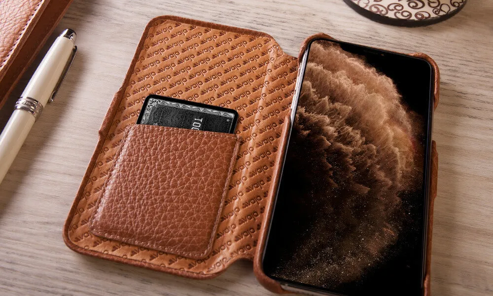 Folio iPhone 11 Pro Max leather case