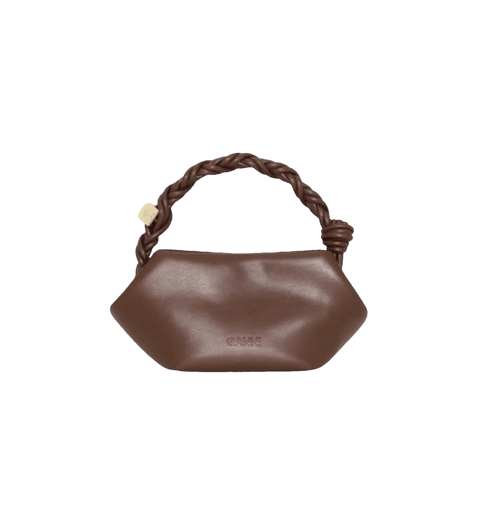 GANNI Brown Mini Bou Bag