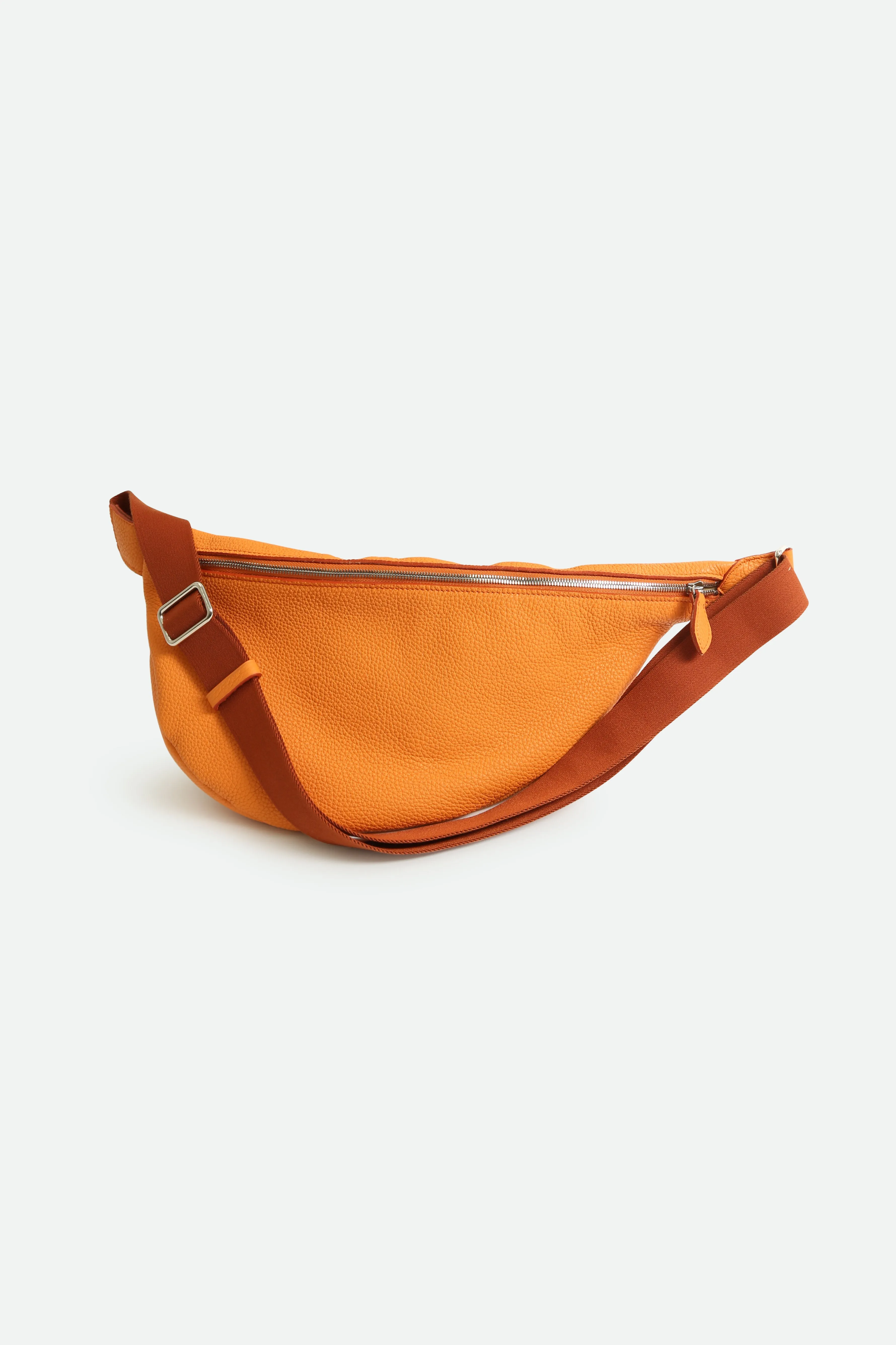 GEMMA ITALIAN LEATHER CROSSBODY ORANGE