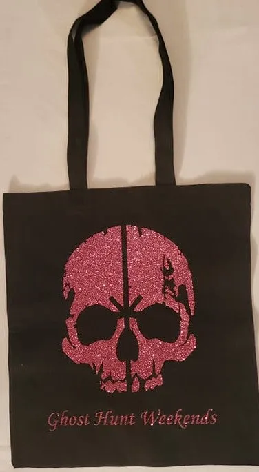 GHW Glitter Skull Tote Bag