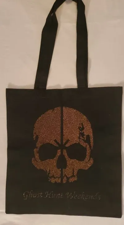 GHW Glitter Skull Tote Bag