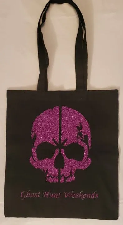 GHW Glitter Skull Tote Bag