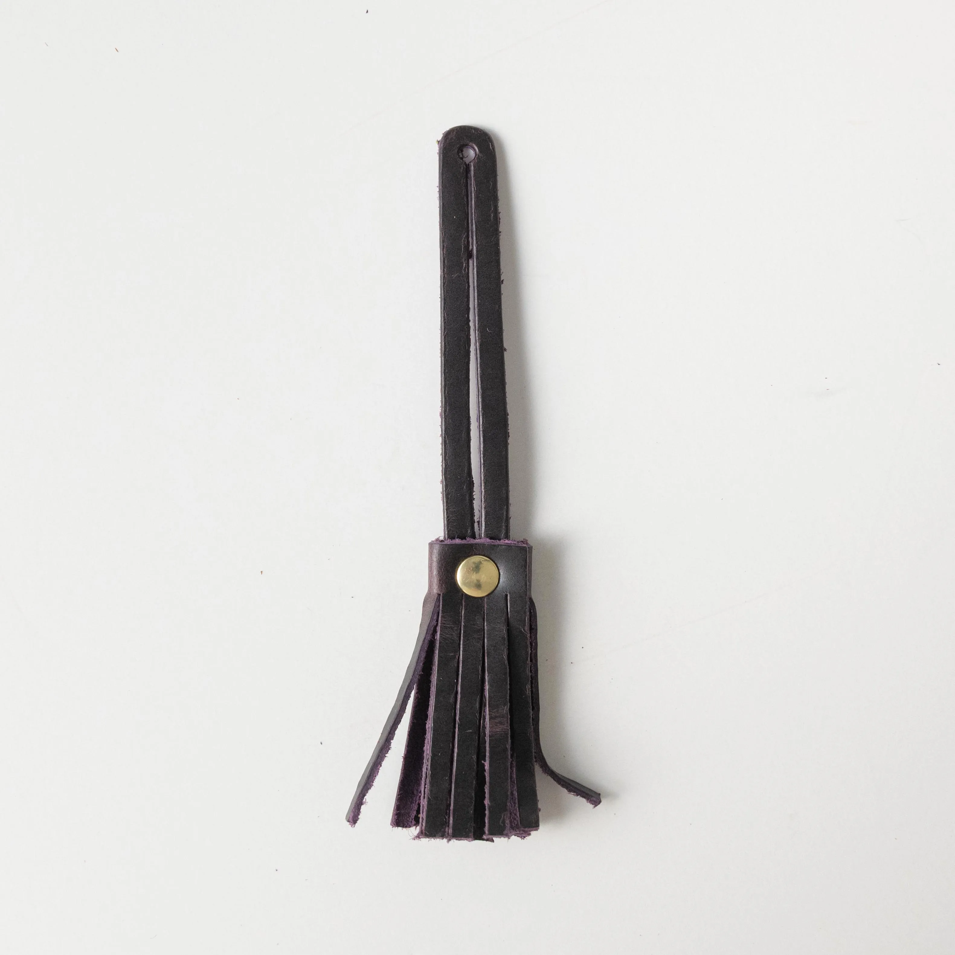 Glossy Purple Mini Tassel