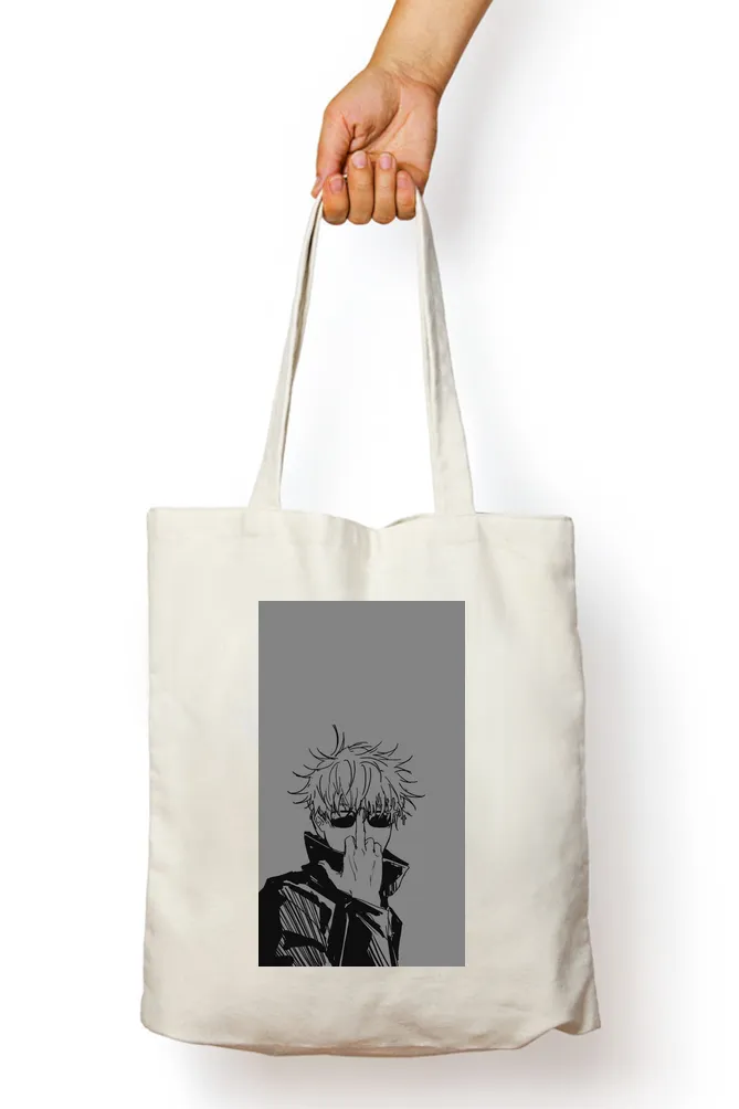 Gojo Satoru Anime Tote Bag`