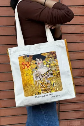 Gustav Klimt Portrait of Adele - Tote Bag