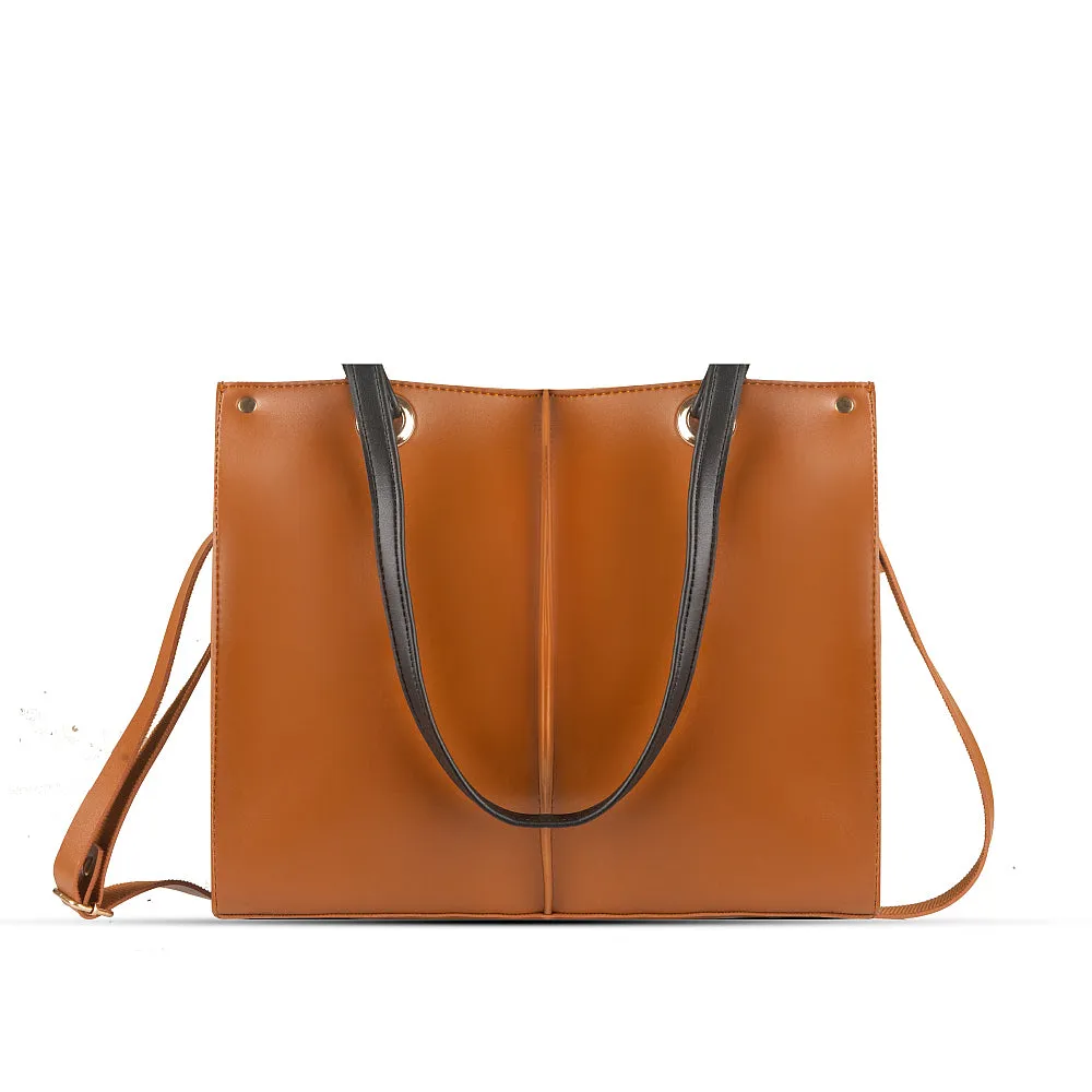 Harmony Brown Tote Bag