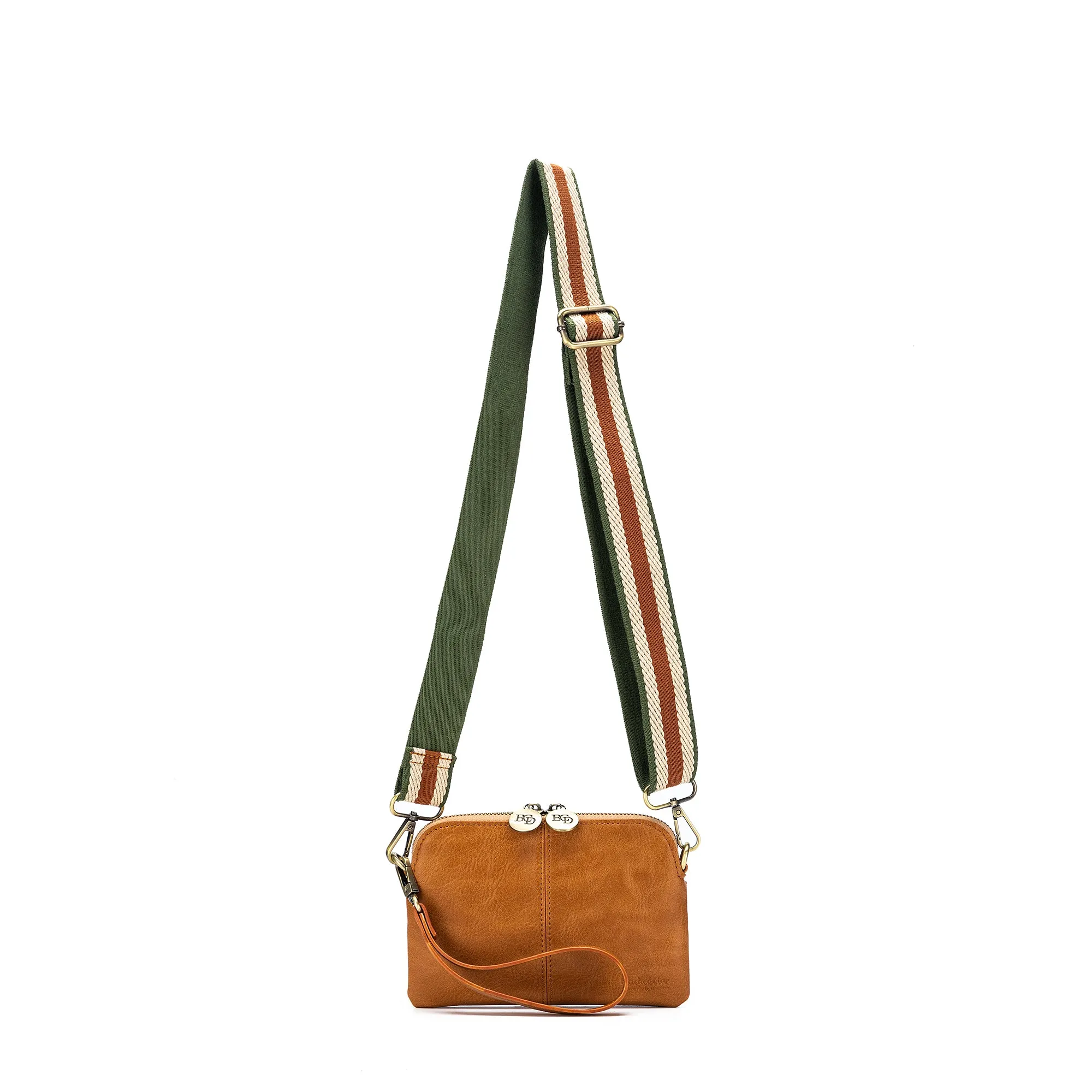 Harper Tan Mini Crossbody