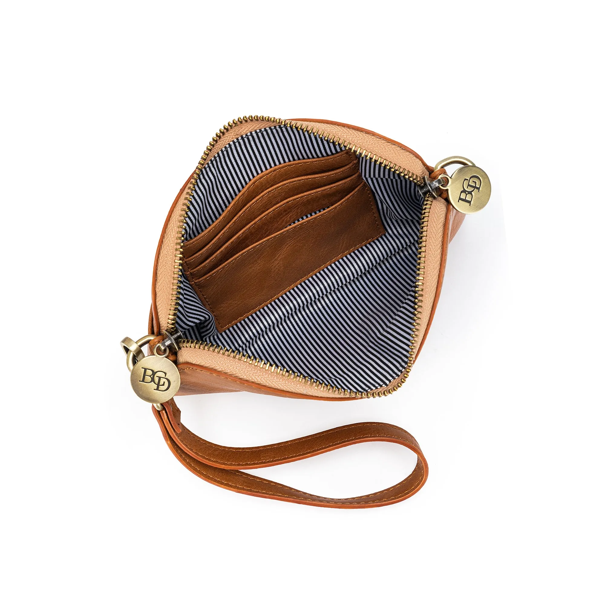 Harper Tan Mini Crossbody