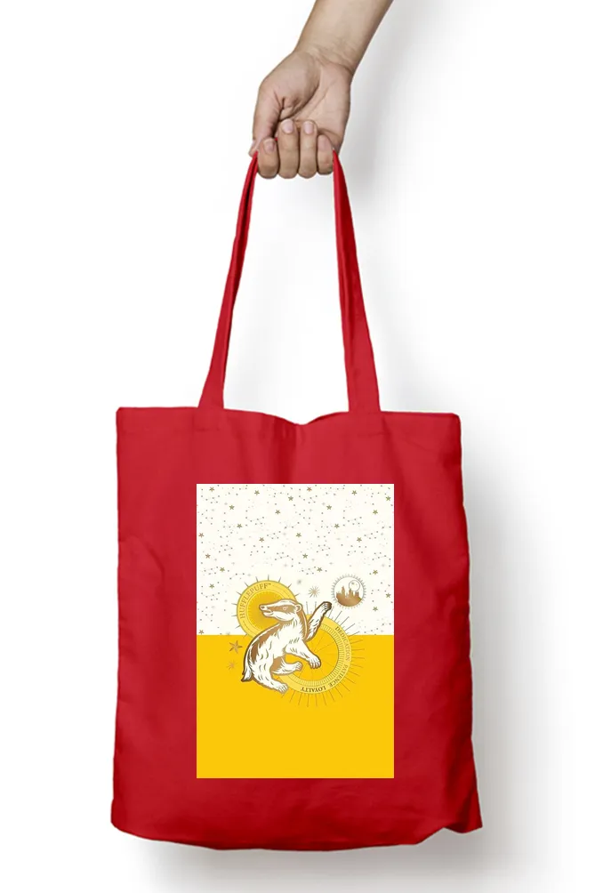 Harry Potter Hufflepuff Emblem Tote Bag