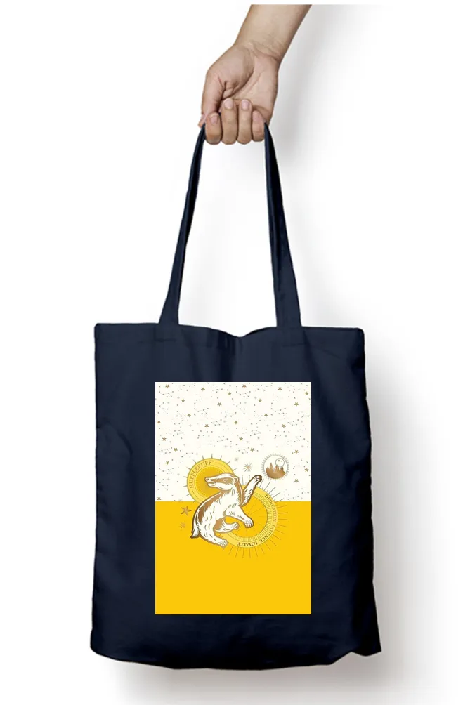 Harry Potter Hufflepuff Emblem Tote Bag