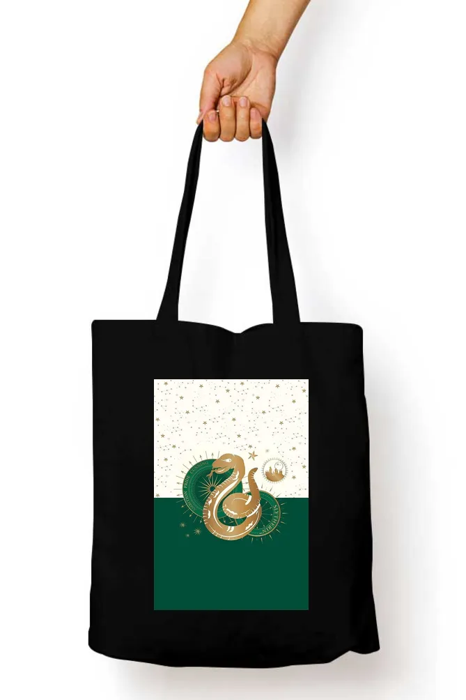 Harry Potter Slytherin Emblem Tote Bag