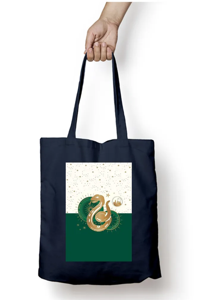 Harry Potter Slytherin Emblem Tote Bag