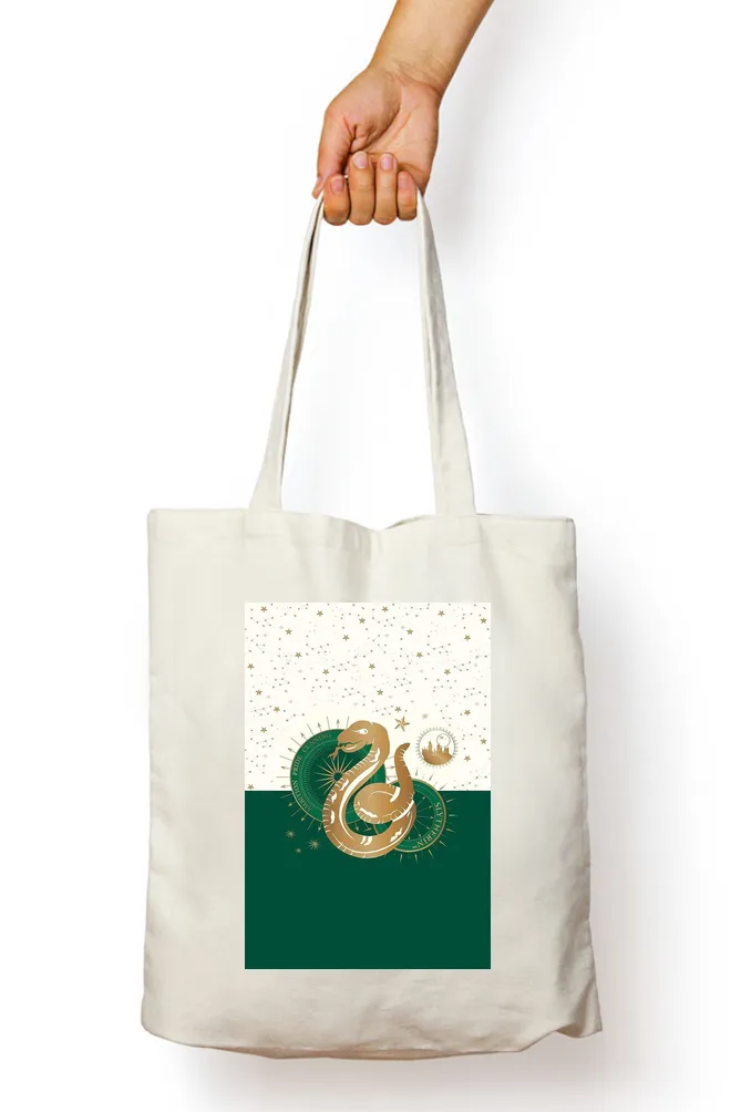 Harry Potter Slytherin Emblem Tote Bag