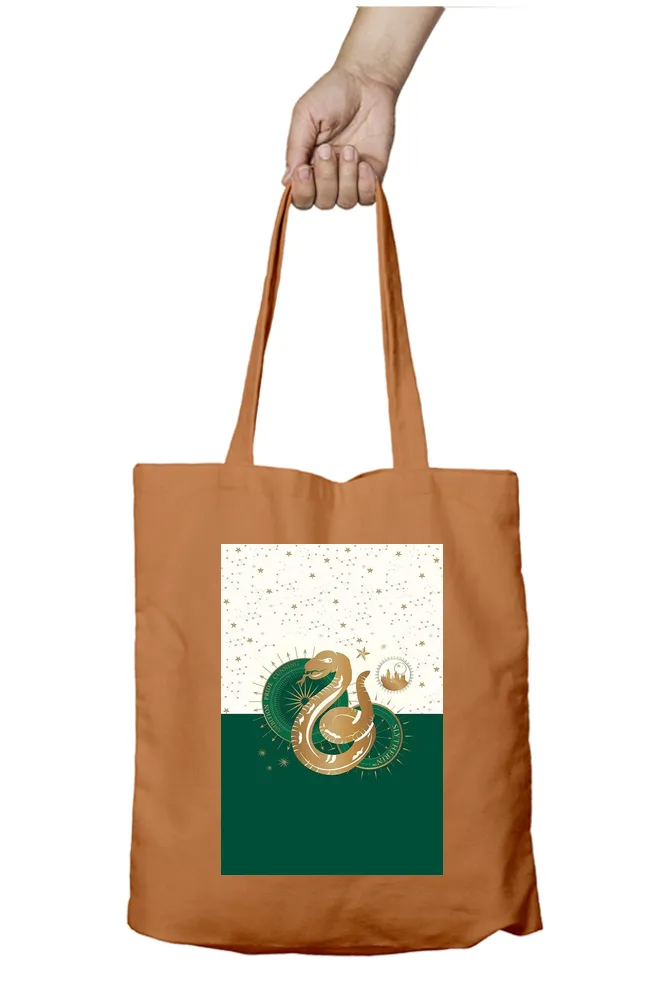 Harry Potter Slytherin Emblem Tote Bag