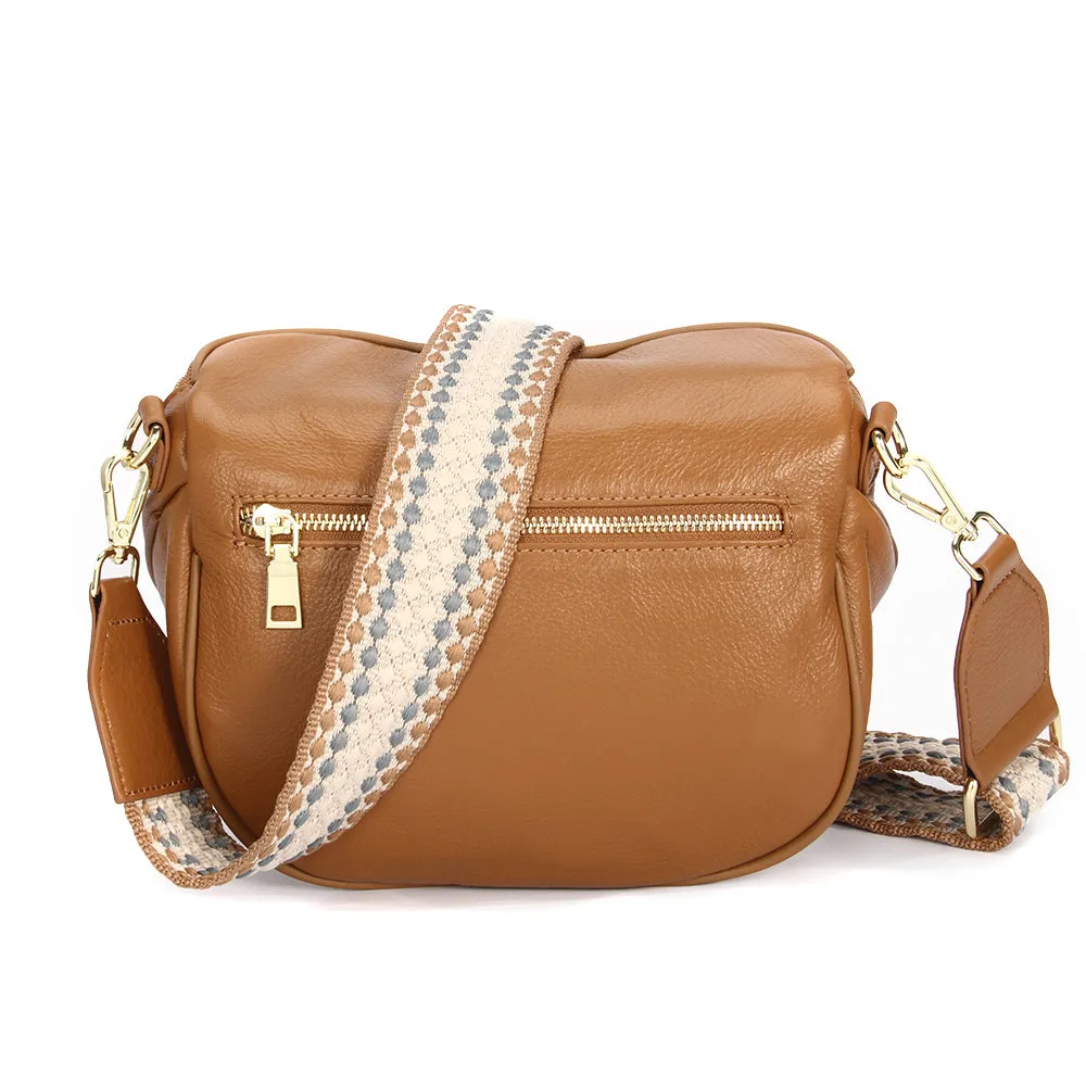 Hi Ho & Co New Rocker Bag Camel/ Gold