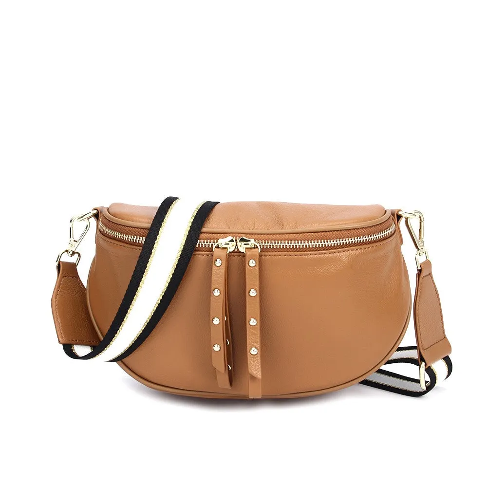 Hi Ho & Co New Rocker Bag Camel/ Gold