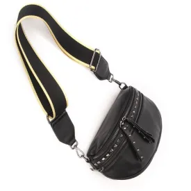 Hi Ho & Co Obsessed bag Black Studded Gunmetal