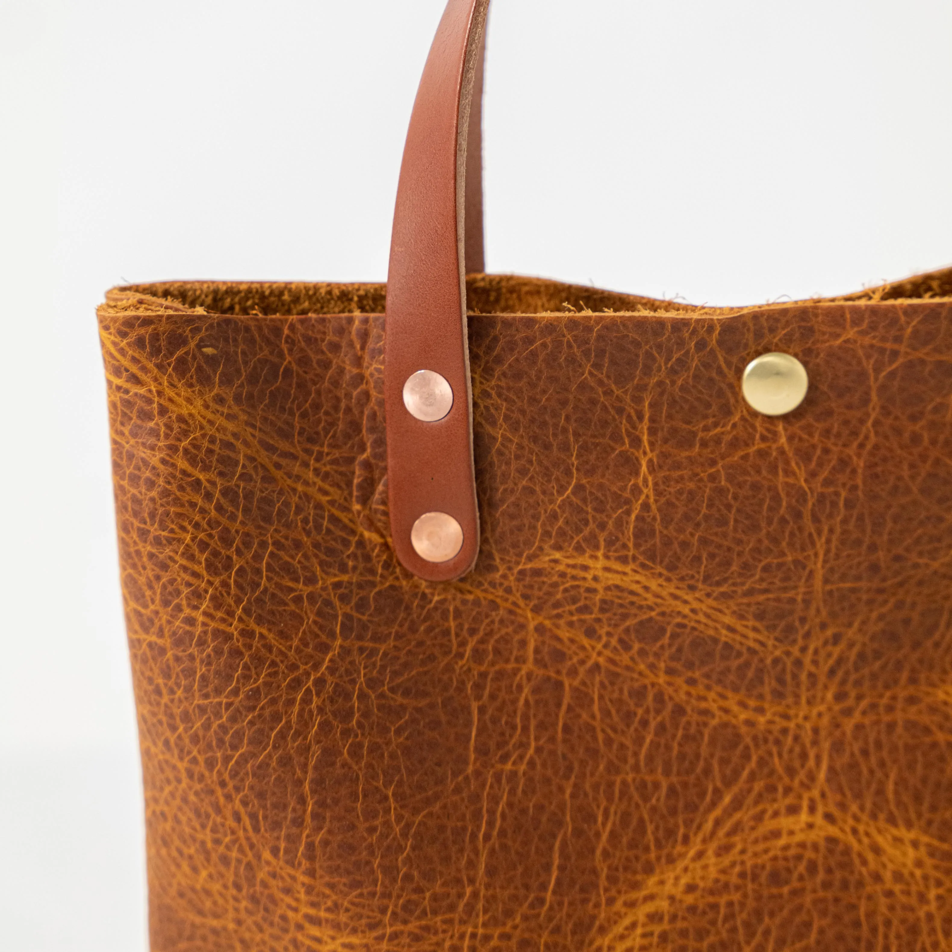 Honey Bison Mini Tote