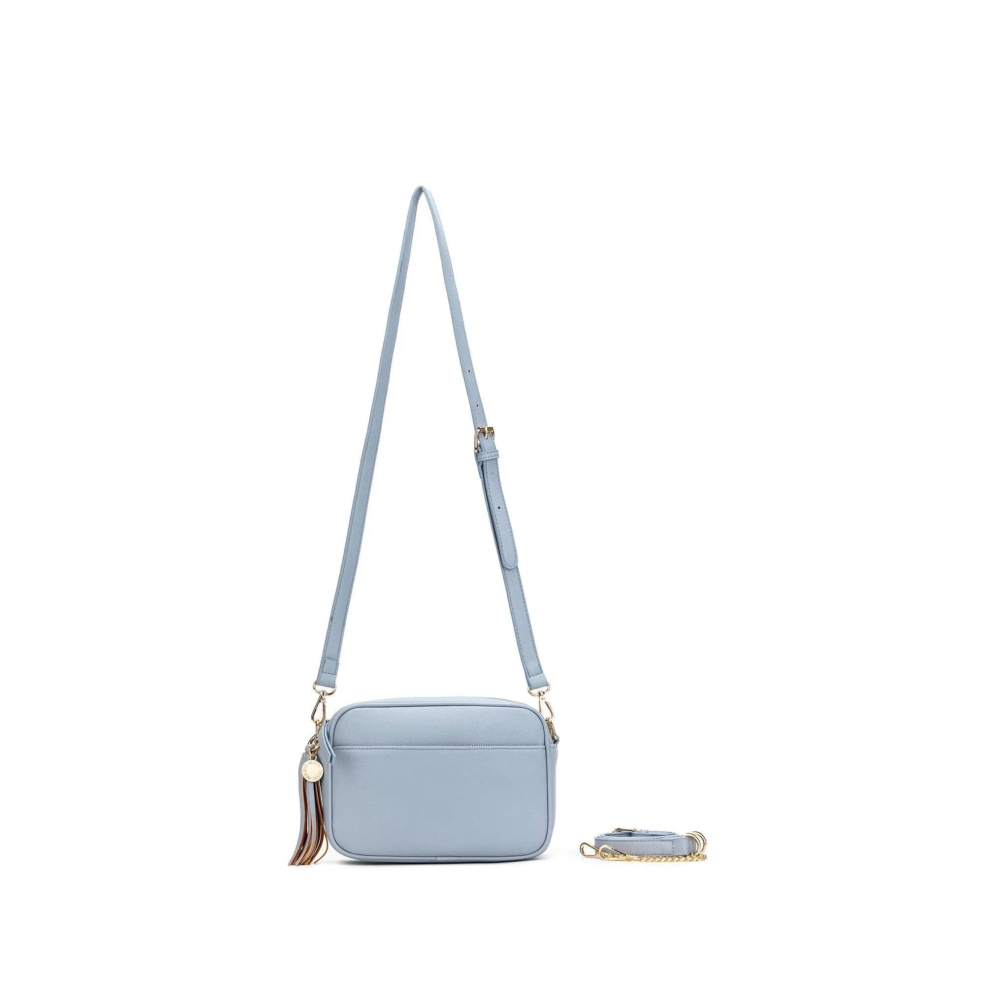 Indie Chambray Crossbody Bag