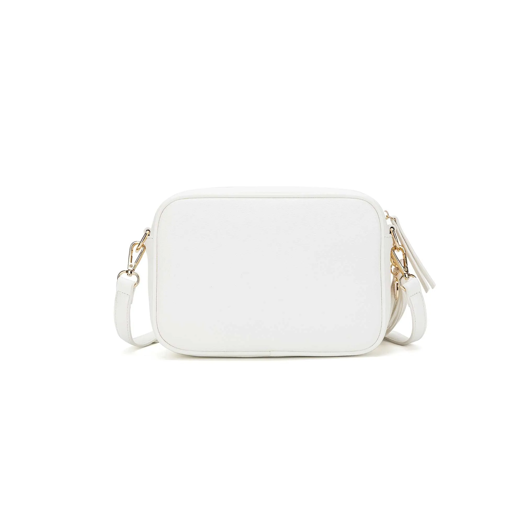 Indie White Crossbody Bag