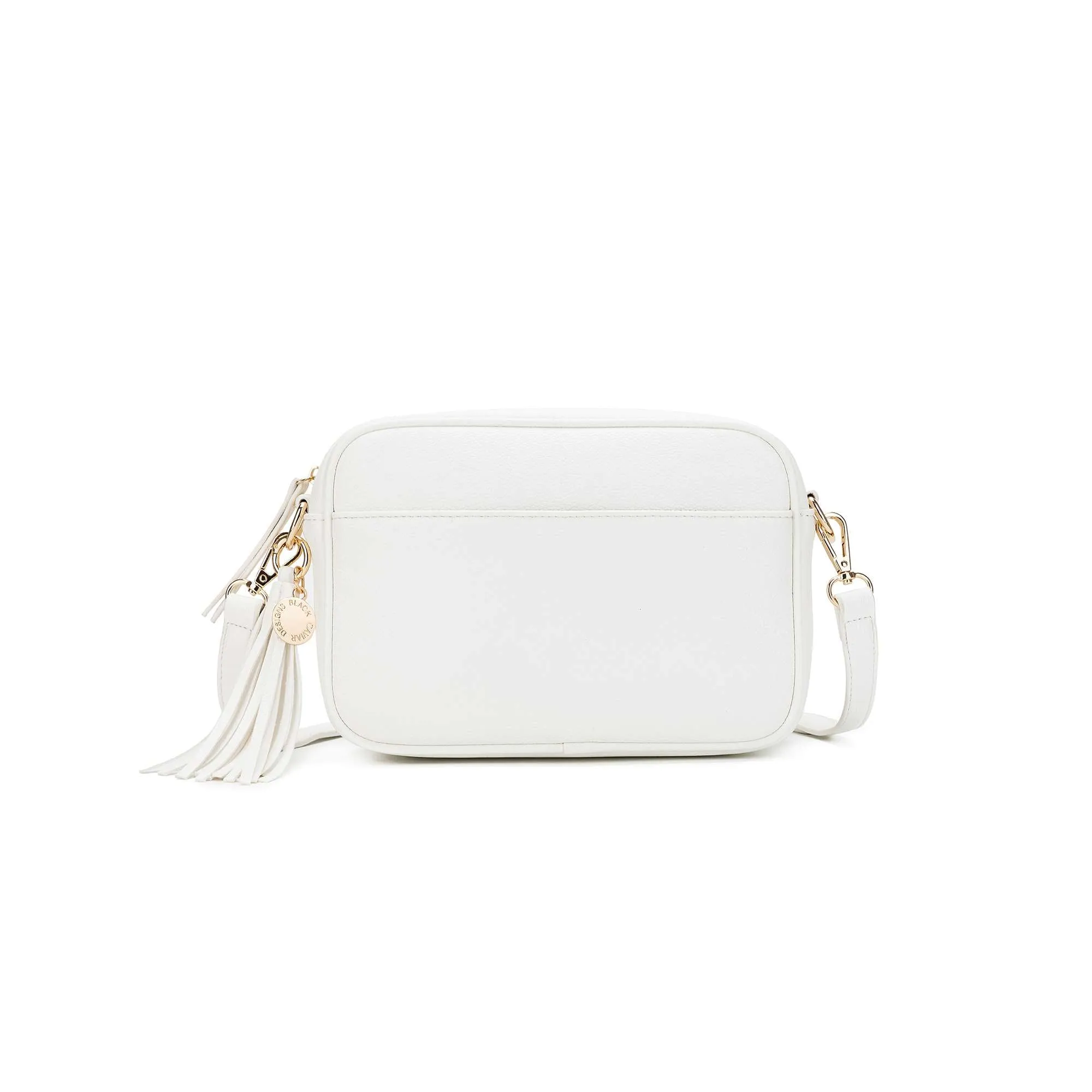 Indie White Crossbody Bag